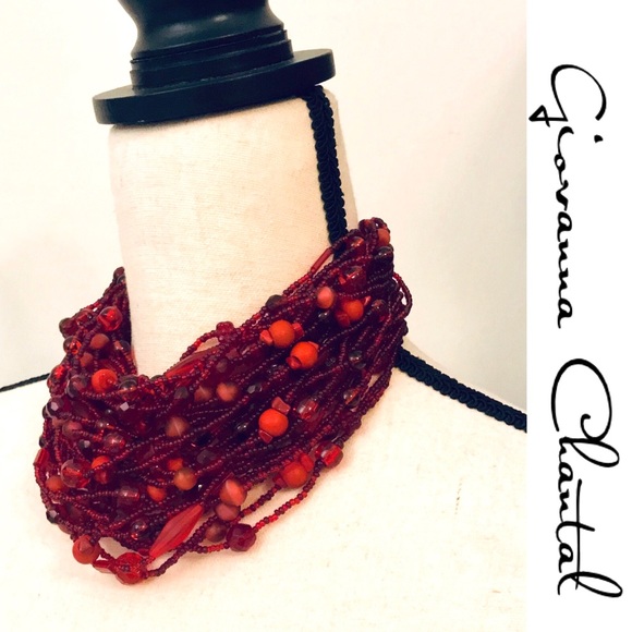 BoHo Convertible Handmade Beaded Necklace/Bracelet - Picture 1 of 8